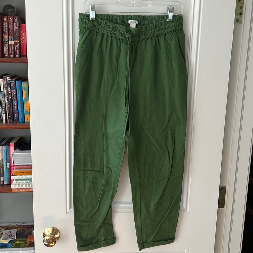 J Crew linen pants